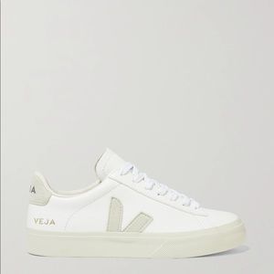 Veja + NET SUSTAIN Campo leather and suede sneakers
